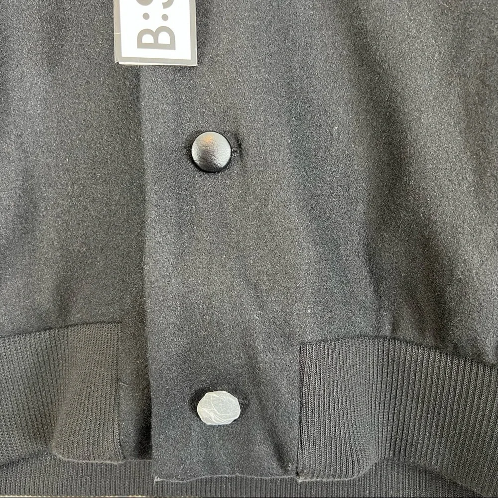 NEW NWT B:SCOTT Varsity Bomber Designer Wool Jacket - Picture 3 of 14